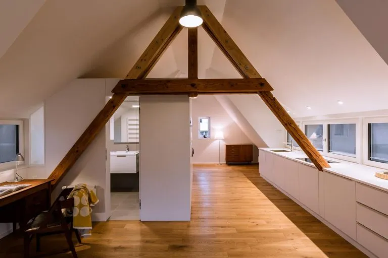 Umbau und Sanierung Wohnhaus Langenargen (Baujahr 1930) — Innenausbau Dachgeschoß – Langenargen