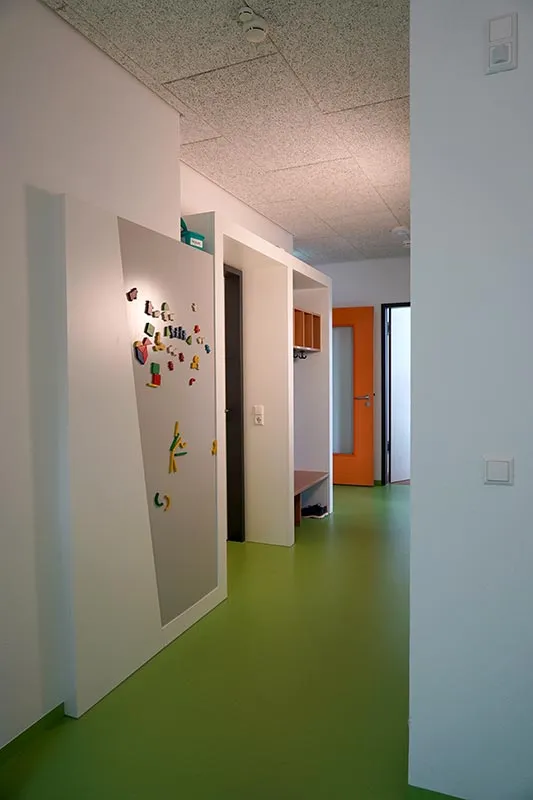 Stiftung Liebenau – Tagesklinik für Kinder- und Jugendpsychiatrie, St. Lukas Klinik | Umbau Klinikgebäude – Ansicht 1