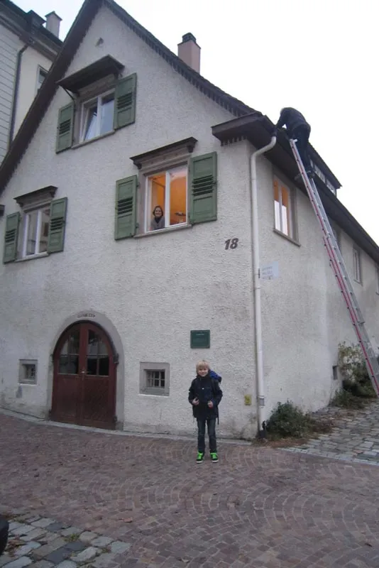 Wohnhaus in Langenargen (Baujahr 1720), Sanierung – Ansicht 1