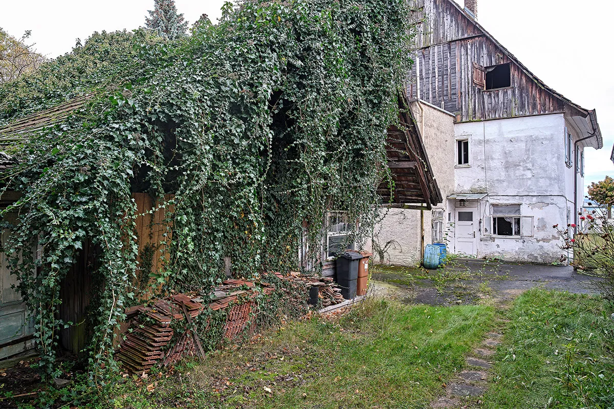 Denkmalsanierung Wohnhaus von 1530 - Ansicht 15, vorher