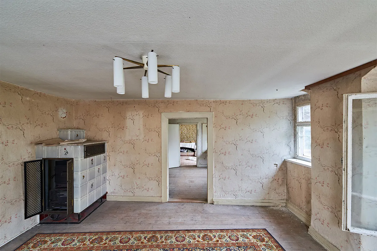 Denkmalsanierung Wohnhaus von 1530 - Ansicht 16, vorher