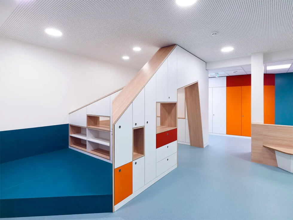 Stiftung Liebenau – Krankenstation für junge Menschen, St. Lukas Klinik | Umbau Station – Ansicht 2