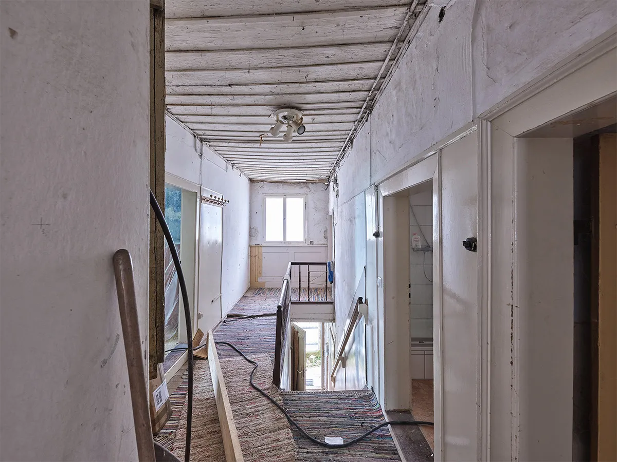 Denkmalsanierung Wohnhaus von 1530 - Ansicht 17, vorher