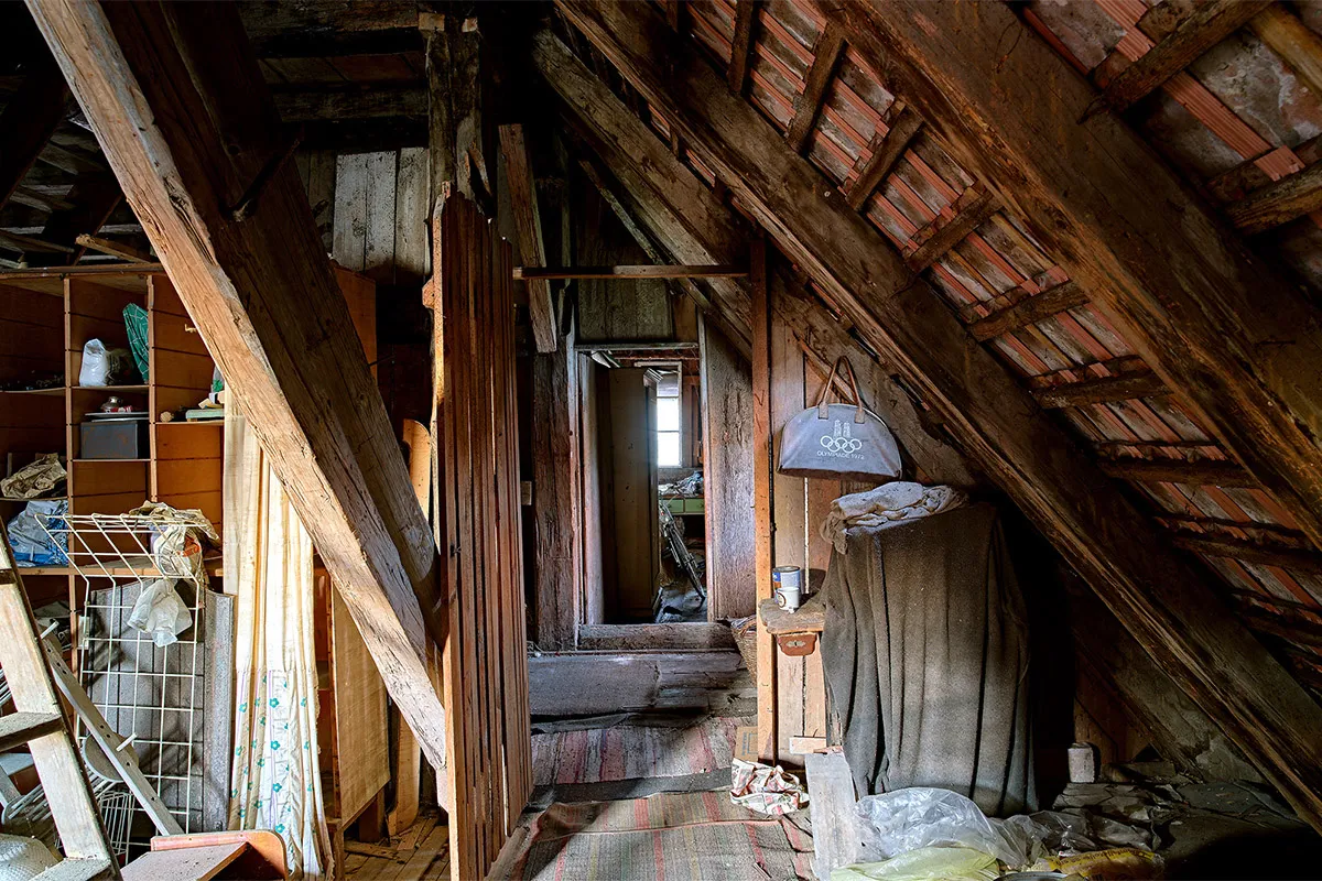 Denkmalsanierung Wohnhaus von 1530 - Ansicht 19, vorher
