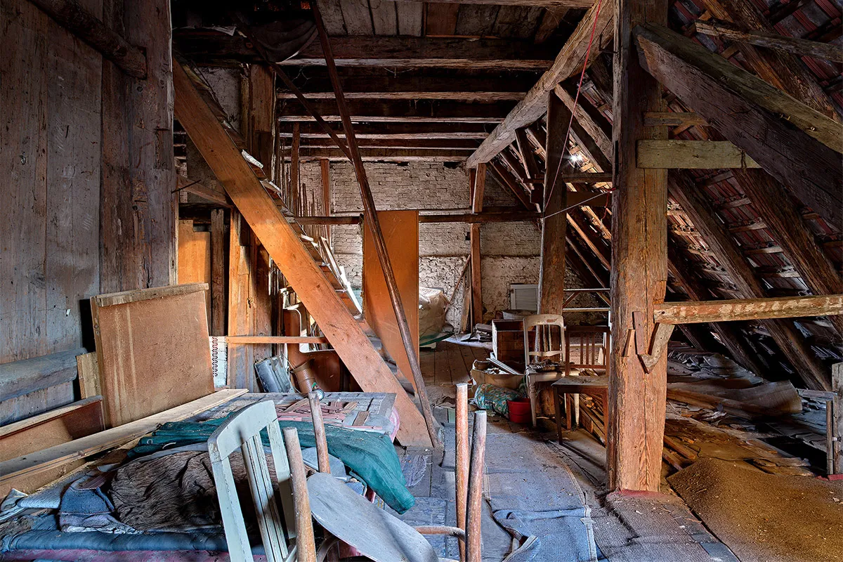 Denkmalsanierung Wohnhaus von 1530 - Ansicht 20, vorher