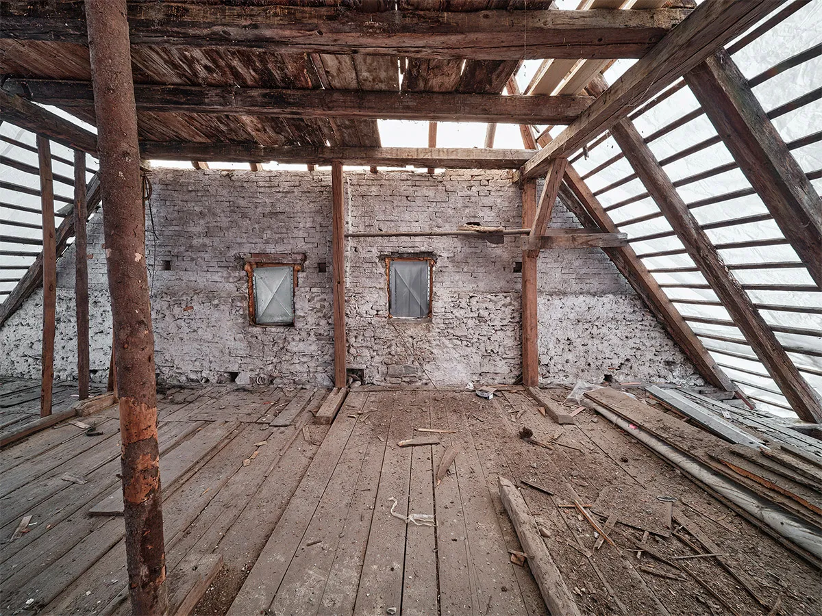 Denkmalsanierung Wohnhaus von 1530 - Ansicht 21, vorher
