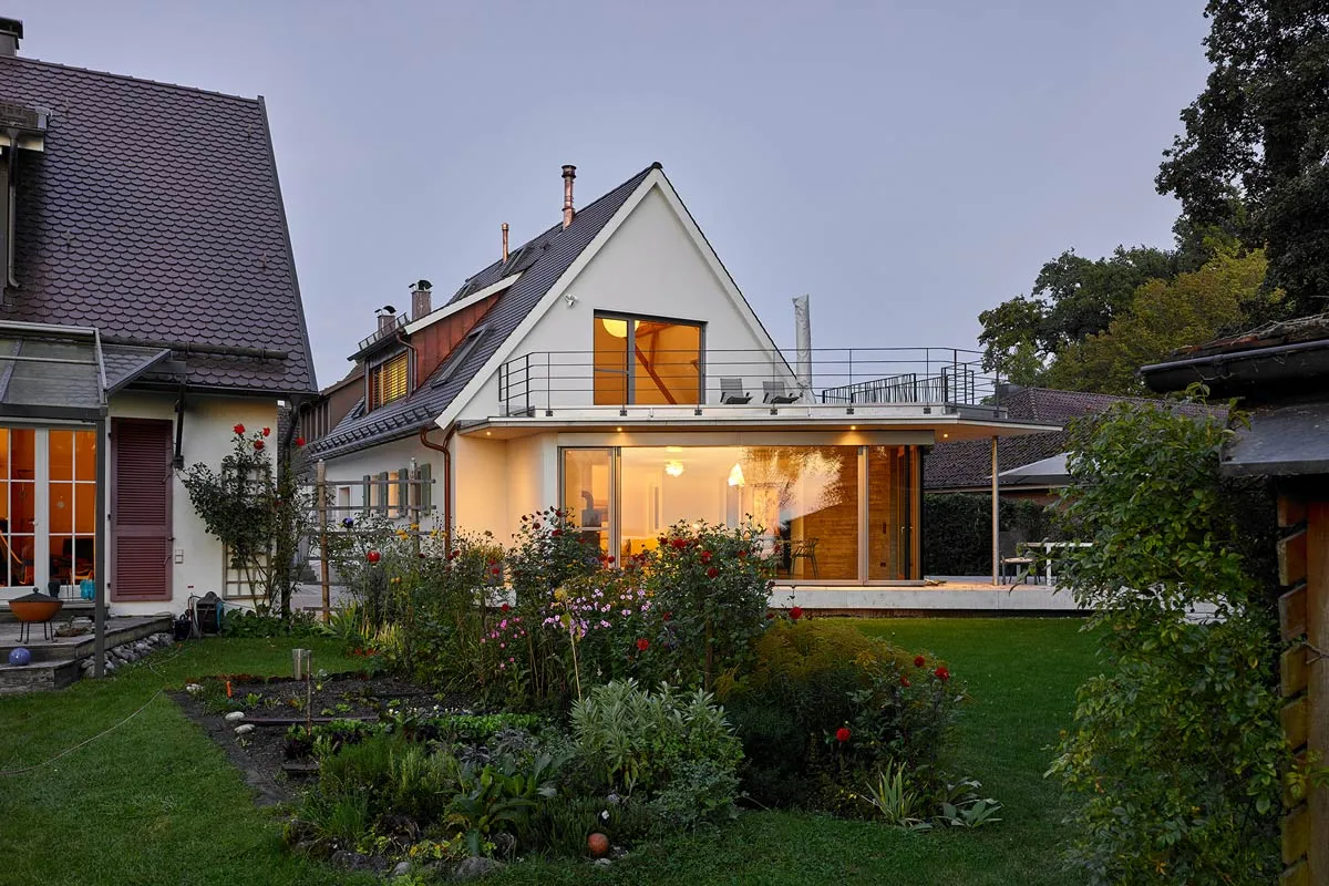 Einfamilienhaus am Bodensee, Baujahr 1930 (Umbau Wohnhaus S) - Ansicht 3