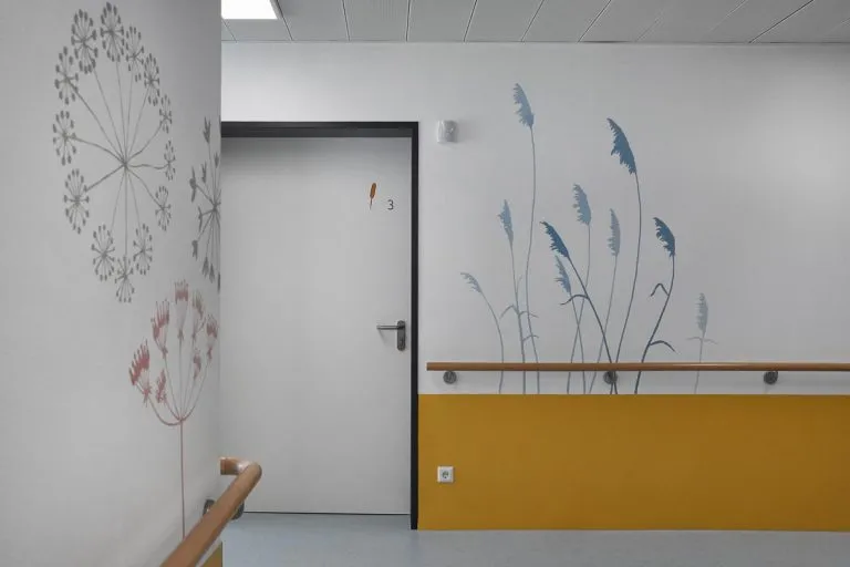 Stiftung Liebenau – Krankenstation für Menschen mit Mehrfachbehinderung, St. Lukas Klinik | Umbau Station – Ansicht 3