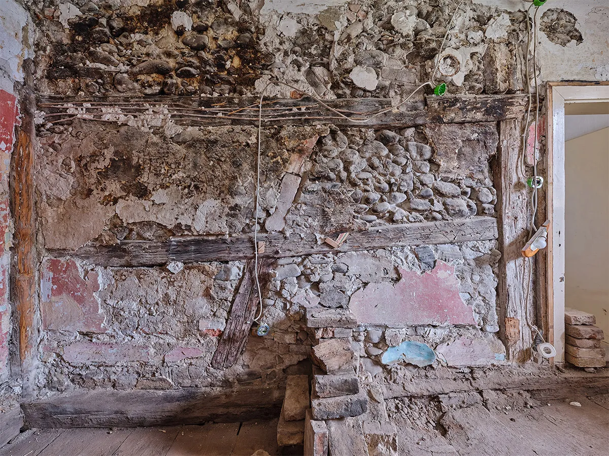 Denkmalsanierung Wohnhaus von 1530 - Ansicht 27, vorher