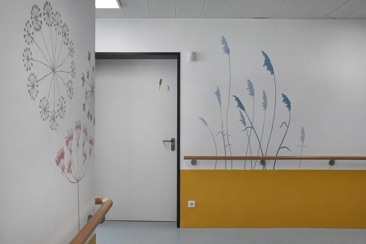 Stiftung Liebenau - Krankenstation für Menschen mit Mehrfachbehinderung, St. Lukas Klinik | Umbau Station - Ansicht 3