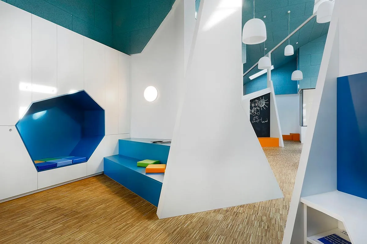 Stiftung Liebenau - Tagesklinik für Kinder- und Jugendpsychiatrie, St. Lukas Klinik | Umbau Klinikgebäude - Ansicht 4
